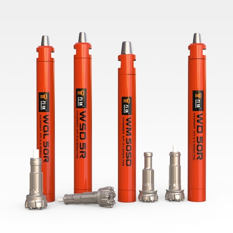 Búa khoan DTH DHD350 QL50 5 Inch cho khoan địa nhiệt