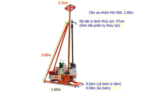 Máy khoan HG-30A