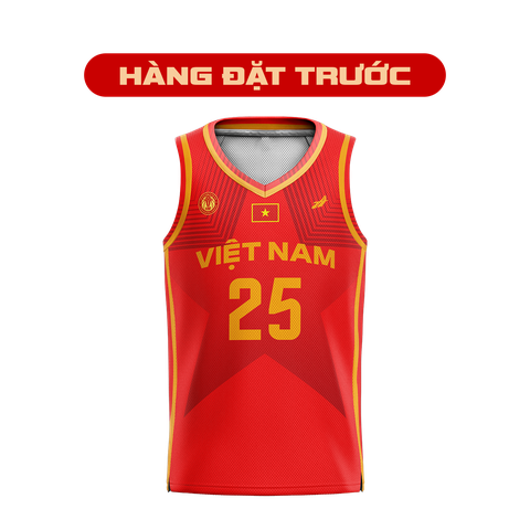 [Hàng đặt trước] Áo Jersey 3x3 – Đội Tuyển Quốc Gia Bóng Rổ Việt Nam SG33