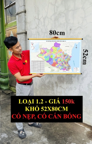Bản Đồ Nghệ An cập nhật 2026 có cả tên xã phường mới và cũ chi tiết