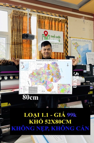 Bản Đồ Gia Lai (Gia Lai và Bình Định) cập nhật 2026
