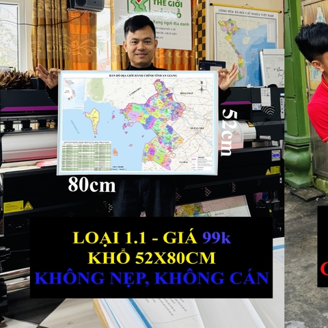 Bản Đồ An Giang (Kiên Giang và An Giang) cập nhật 2026 có cả tên xã phường mới và cũ chi tiết