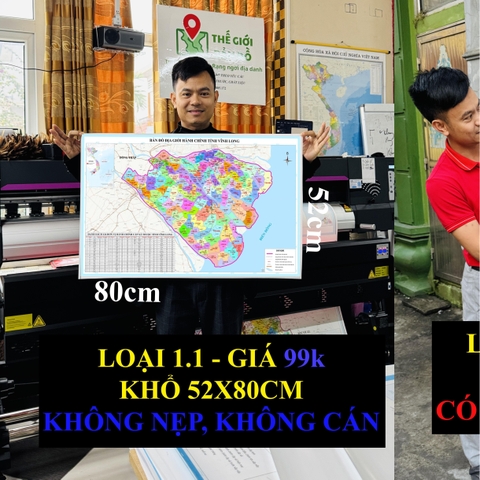 Bản Đồ Vĩnh Long (Bến Tre, Vĩnh Long và Trà Vinh) cập nhật 2026 có cả tên xã phường mới và cũ chi tiết