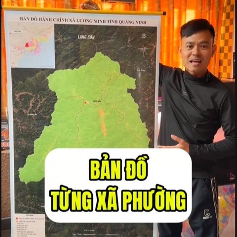 Bản đồ thiết kế theo yêu cầu cho từng xã phường mới, tỉnh thành, vùng miền và doanh nghiệp. In trên mọi kích thước