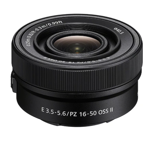 Ống kính Sony E PZ 16-50mm F3.5-5.6 OSS II Đen - Chính Hãng