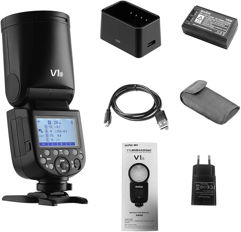 Đèn Flash Godox V1 cho (NIKON - CANON -FUJIFILM- SONY)- Chính Hãng