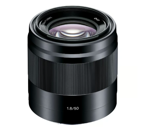Ống kính Sony E 50mm F1.8 OSS / SEL50F18/ Đen- Chính Hãng
