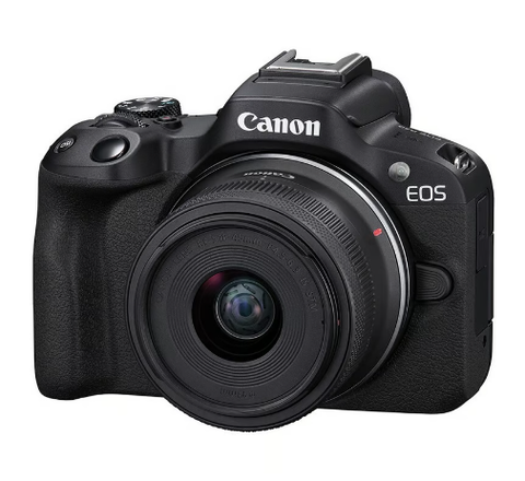 Máy ảnh Canon EOS R50 (Kit RF-S18-45mm F4.5-6.3 IS STM Đen)- Chính Hãng