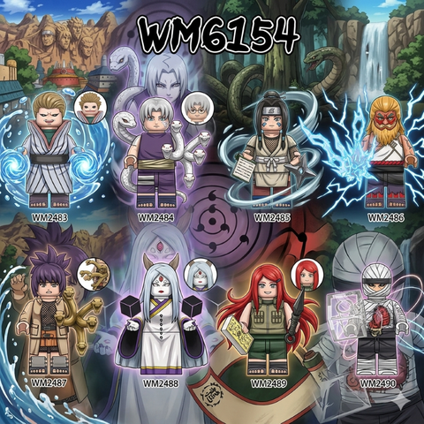 Đồ Chơi Lắp Ráp Nhân Vật Anime WM2483 - WM2490