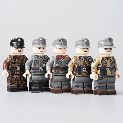 Đồ Chơi Lắp Ráp Army Mô Hình Nhân Vật Minifigure Quân Đoàn Miền Núi Đức
