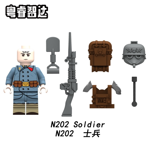 Đồ Chơi Lắp Ráp Mô Hình Chiến Binh Warhammer N201 - N208