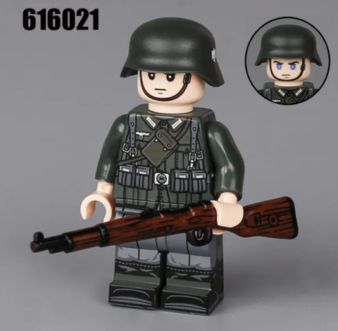Đồ Chơi Lắp Ráp Minifigure Quân Đội Sĩ Quan Đức Cao Cấp