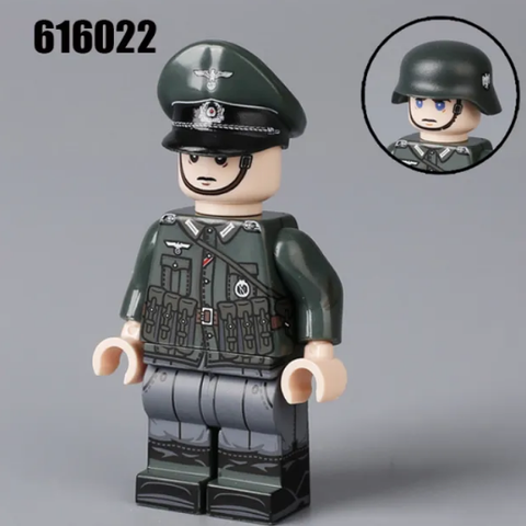 Đồ Chơi Lắp Ráp Minifigure Quân Đội Sĩ Quan Đức Cao Cấp