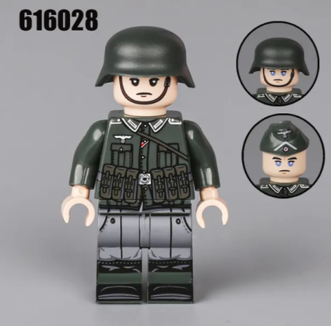 Đồ Chơi Lắp Ráp Minifigure Quân Đội Sĩ Quan Đức Cao Cấp