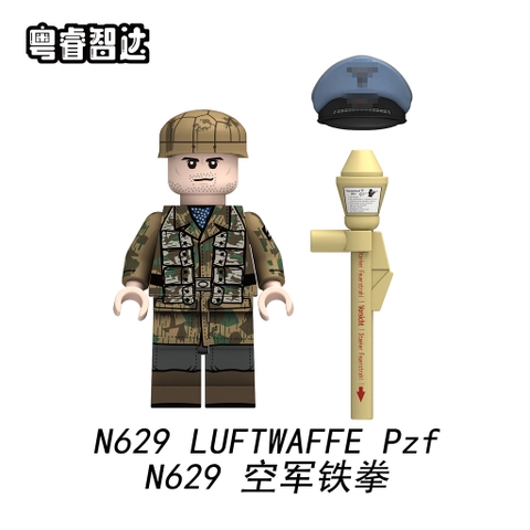 Đồ Chơi Lắp Ráp Mô Hình Nhân Vật Quân Đội N629 - N632