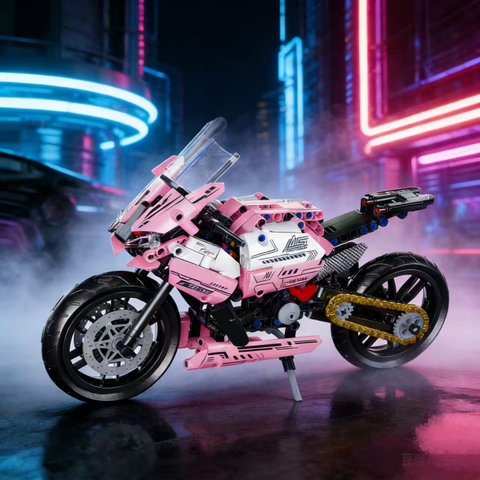 Đồ Chơi Lắp Ráp Mô Hình Xe Moto