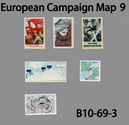 Đồ Chơi Lắp Ráp Phụ Kiện Set Gạch Lắp Ráp In Bản Đồ Chiến Dịch Các Chiến Dịch WW2 In UV Cao Cấp