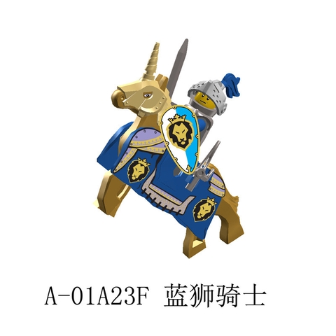 Đồ Chơi Lắp Ráp Minifigure Kỵ Sĩ Trung Cổ