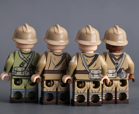 Đồ Chơi Lắp Ráp Minifigure Nhân Vật Lính Pháp WW2 Cao Cấp