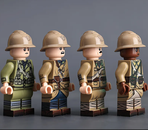 Đồ Chơi Lắp Ráp Minifigure Nhân Vật Lính Pháp WW2 Cao Cấp