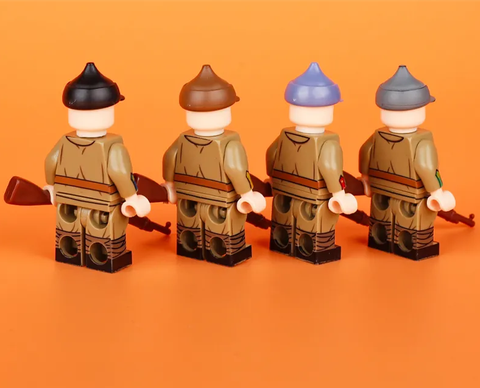 Đồ Chơi Lắp Ráp Minifigure Nhân Vật Lính Nga WW1