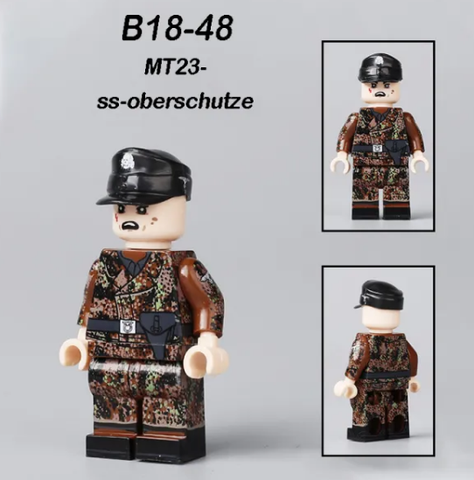 Đồ Chơi Lắp Ráp Army Mô Hình Nhân Vật Minifigure Quân Đoàn Miền Núi Đức
