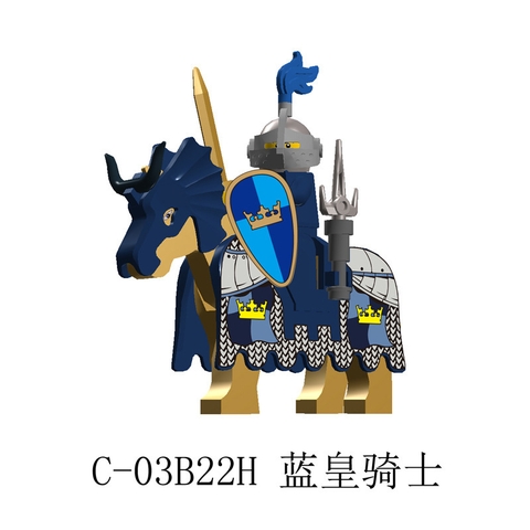 Đồ Chơi Lắp Ráp Minifigure Kỵ Sĩ Trung Cổ