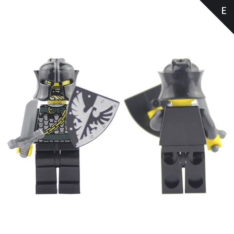 Đồ Chơi Lắp Ráp Trung Cổ Minifigure Rồng Đen