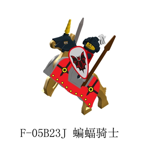 Đồ Chơi Lắp Ráp Minifigure Kỵ Sĩ Trung Cổ