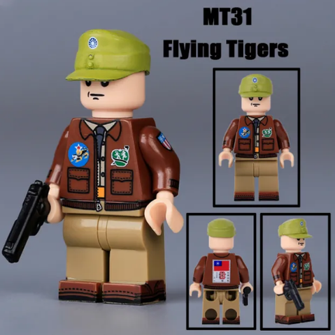 Đồ Chơi Lắp Ráp Minifigure Quân Đội Không Quân Mỹ