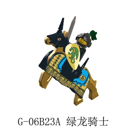 Đồ Chơi Lắp Ráp Minifigure Kỵ Sĩ Trung Cổ