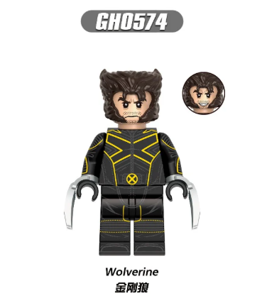 Đồ Chơi Lắp Ráp Mô Hình Nhân vật Siêu Anh Hùng G0172 Deadpool, wolverine, Venompool, Pandapool, Galactuspool
