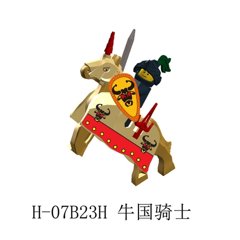 Đồ Chơi Lắp Ráp Minifigure Kỵ Sĩ Trung Cổ