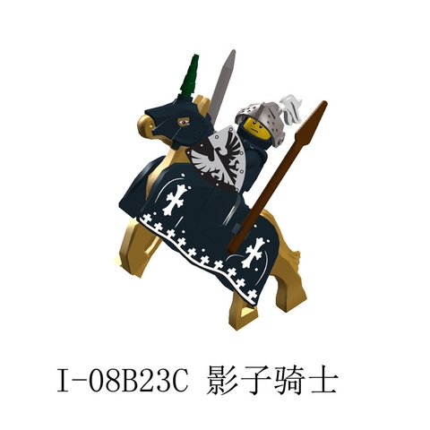 Đồ Chơi Lắp Ráp Minifigure Kỵ Sĩ Trung Cổ