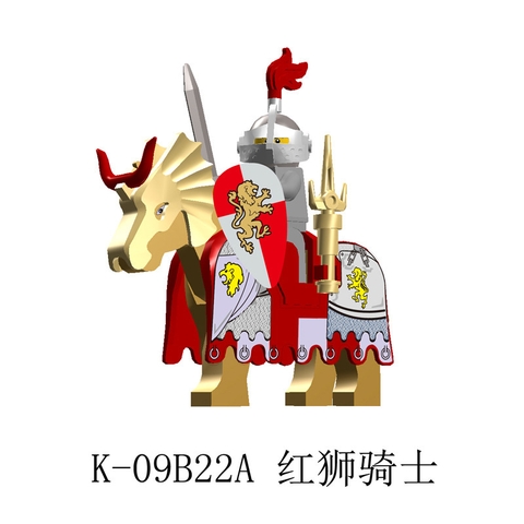 Đồ Chơi Lắp Ráp Minifigure Kỵ Sĩ Trung Cổ