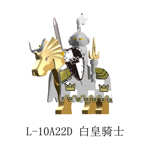 Đồ Chơi Lắp Ráp Minifigure Kỵ Sĩ Trung Cổ