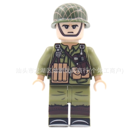 Đồ chơi lắp ráp Army - Minifigure Lính WW2 - Đồ Chơi Lắp Ráp - Brickie Prick