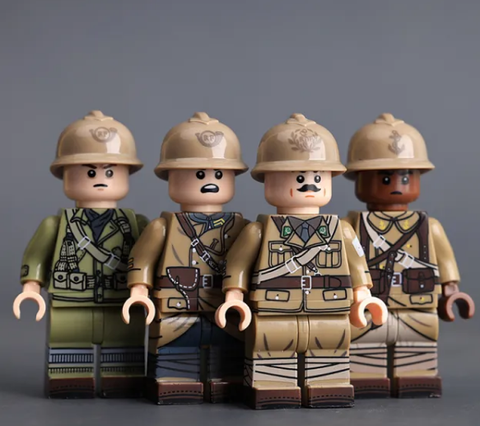 Đồ Chơi Lắp Ráp Minifigure Nhân Vật Lính Pháp WW2 Cao Cấp