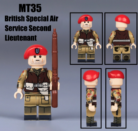 Đồ Chơi Lắp Ráp Army Minifigure Quân Đội Không Quân Anh