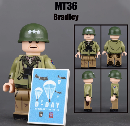Đồ Chơi Lắp Ráp Mô Hình Quân Đội Minifigure Các Đặc Chủng Quân Sự WW2