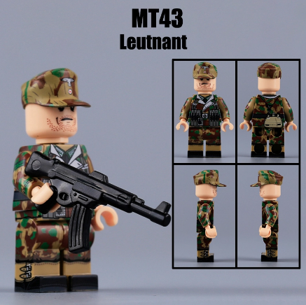 Đồ Chơi Lắp Ráp Mô Hình Quân Đội Minifigure Các Đặc Chủng Quân Sự WW2