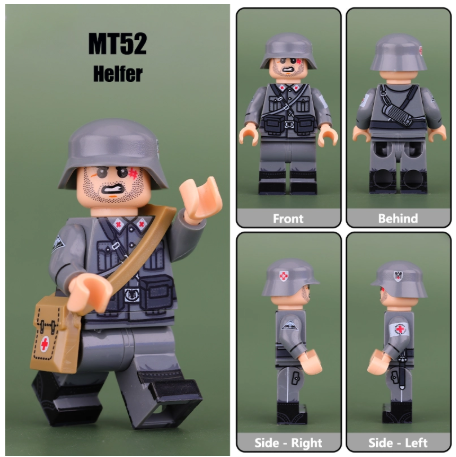 Đồ Chơi Lắp Ráp Minifigure Mô Hình Quân Đội Diễu Hành