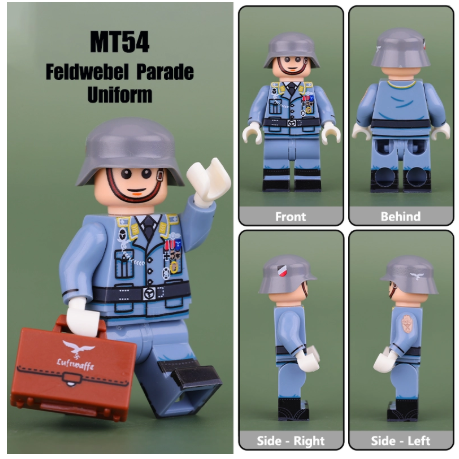 Đồ Chơi Lắp Ráp Minifigure Mô Hình Quân Đội Diễu Hành