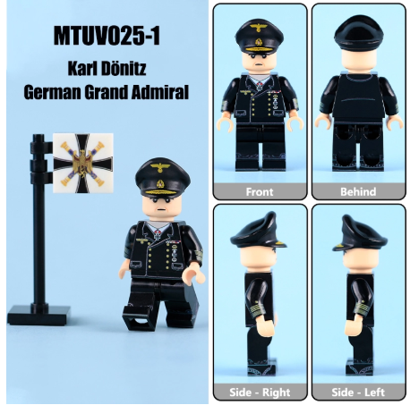 Mô Hình Nhân Vật Lắp Ráp Đô Đốc Hải Quân Karl Donitz