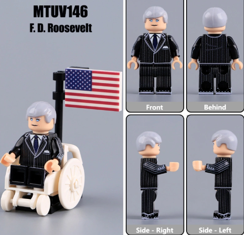Đồ Chơi Lắp Ráp Mô Hình Army Nhân Vật Danh Nhân America
