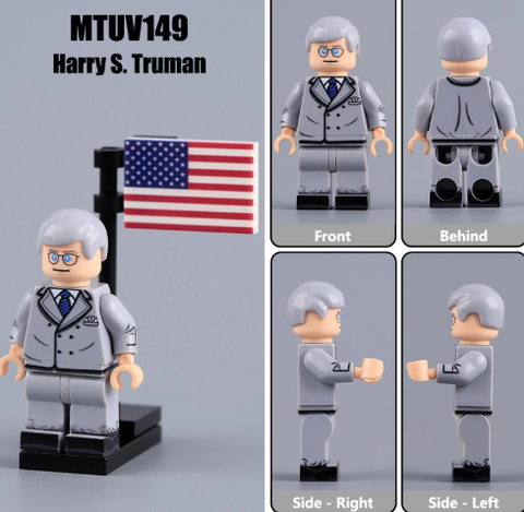 Đồ Chơi Lắp Ráp Mô Hình Army Nhân Vật Danh Nhân America