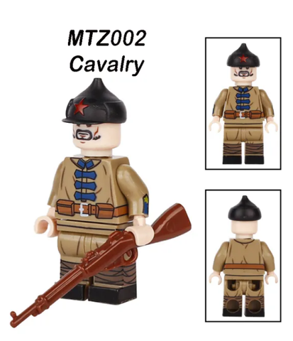 Đồ Chơi Lắp Ráp Minifigure Nhân Vật Lính Nga WW1