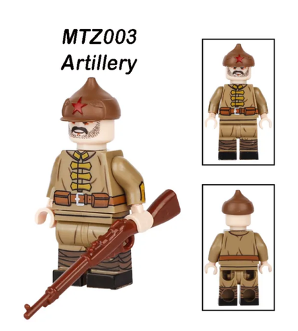 Đồ Chơi Lắp Ráp Minifigure Nhân Vật Lính Nga WW1