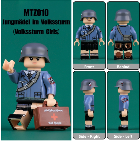 Đồ Chơi Lắp Ráp Minifigure Mô Hình Quân Đội Diễu Hành