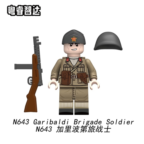 Đồ Chơi Lắp Ráp Mô Hình Nhân Vật Người Lính Các Nước Thế Chiến 2 WW2 Đức Anh Pháp Ý....